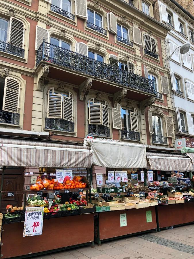 Le Corbeau - Grand Appartement Strasbourg Centre, Calme Exterior photo